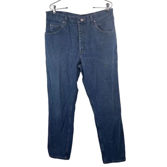 Wrangler Jean  Made in‎ Mexico 100% Cotton Jeans 36 x 34 TZS-K353-001 - Picture 3 of 9